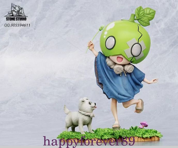 Estatua de resina Stone Studio Dr.STONE Suika pedido anticipado pintada colección H15cm