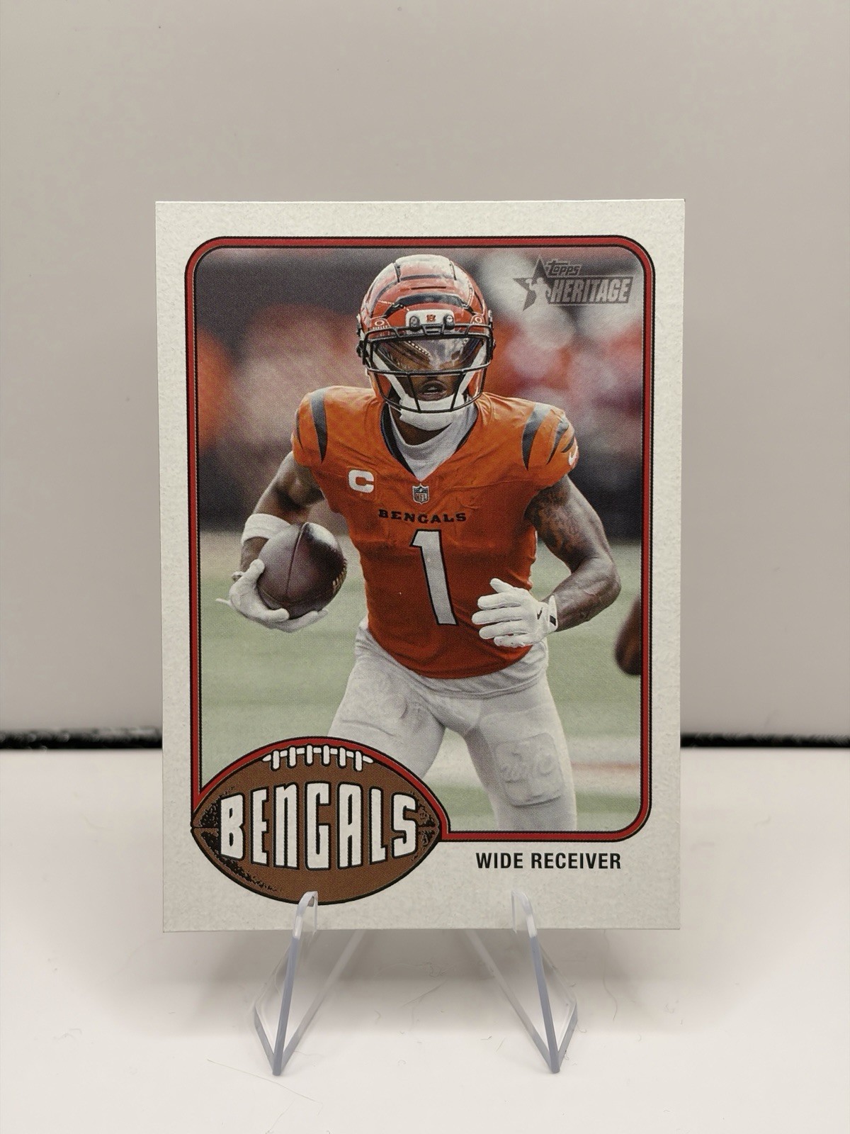 Ja'Marr Chase - 26 Heritage No Name Variation SSP - #397