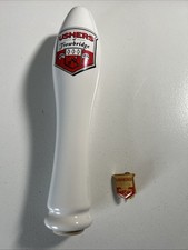 Ushers Of Trowbridge Brewery Pub Pump Handle And Pin Badge Home Bar Man Cave