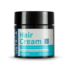 USTRAA Hair Cream for Men For Daily Use with Light Hold- Style - 100g