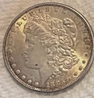 1885 P Morgan very nice AU/BU gorgeous, bright & shiny free shipping Sigma test+
