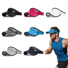 New Sun Visor Adjustable Sports Tennis Golf Headband Cap Men Women Travel Hat