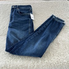 Free People We The Free Mid Rise Skinny Jeans, Size 30x28