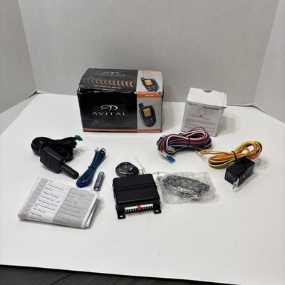 Avital 3305L 2-Way LCD Keyless Entry Vehicle Security System 4 Button LCD Remote