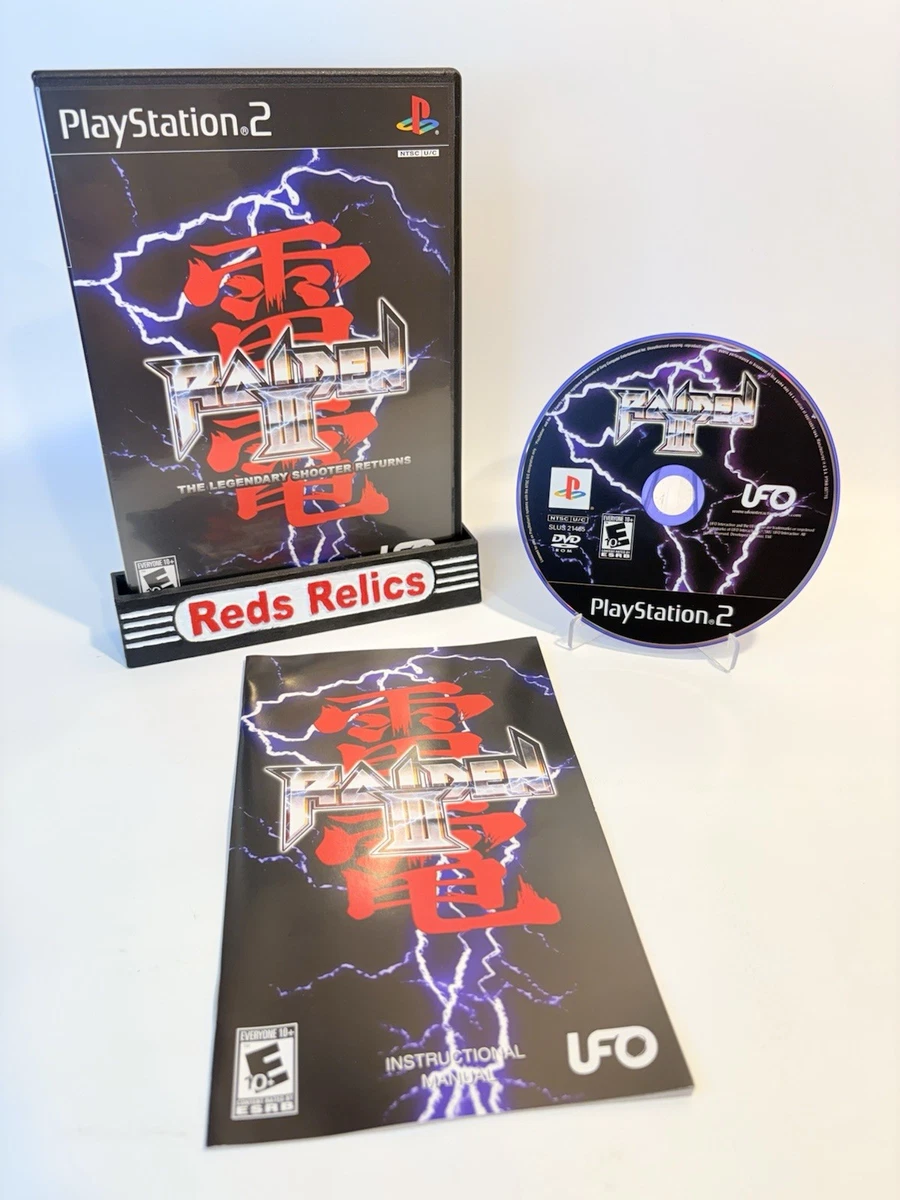 Raiden 3 PS2 - Jeux Vidéo | Rakuten