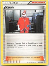 Xerosic 110/119 Uncommon Phantom Forces Pokemon Moderately Played