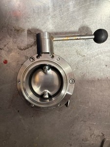 3” 304 Stainless Steel Butterfly Valve 65mm