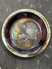 1973 - 6.45 OZ .925 STERLING Silver NATIONAL AUDUBON SOCIETY Ruffed Grouse PLATE 77.52 per troy oz