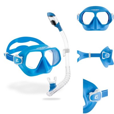 Cressi Dry Kits Azure/Clear Dm392202