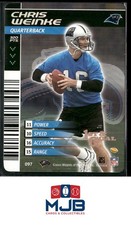 2001 NFL Showdown 1st & Goal Chris Weinke Rookie #097 Carolina Panthers