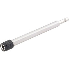 Toolcraft Bit Extension 150cm 6mm Shaft with Magnetic Holder