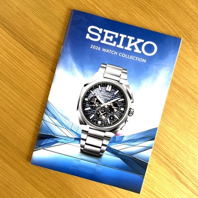 Seiko Watch Collection 2026 Official Catalog Wristwatch Book Japan　Shohei Otani