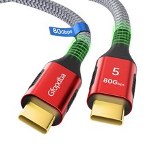 Thunderbolt 5 Cable 1FT , 80Gbps, 120Gbps Bandwidth, PD 240W, 8K165Hz, 4K540H...
