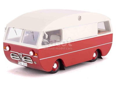 Miniature Saab 95 HK Camping Car 1965 - AutoCult 1/43 - Résine - Neuve