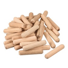 Holz Taube Pins 100stk 10x50mm (3/8"x2") Pegs Ofen Getrocknet Hartholz