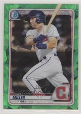 2020 Bowman Chrome Draft Sapphire Edition Green 20/50 Owen Miller #BD-159 4l3