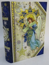 Vintage Punch Studio Tri-Coastal Design 4" X 3" Celestial Angel" Gift Box.