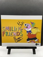 Smiling Friends signed photo Michael Cusack signed photo BAS Zach Hadel signed