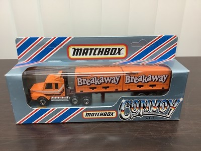 Matchbox Convoy CY18 Scania Double Container Breakaway In Original Box Unpunched