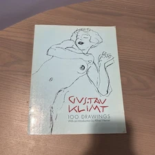 100 Drawings by Gustav Klimt (The Kiss), 1st Edition Vintage Softcover