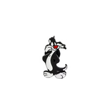 Sylvester Pin Anstecker Looney Tunes Anstecknadel Cat Badge Warner Bros Revers