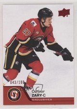 2020-21 Upper Deck AHL Exclusives 43/100 Connor Zary #47 1j8k