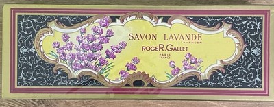 Roger & Gallet Savon Lavande Lavender Soap Set - 3x 3.5 oz NOS Sealed in Plastic