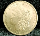 1884 S Morgan Dollar AU+++ PL Great Eye Appeal White Beautiful Coin 100% Orig PL