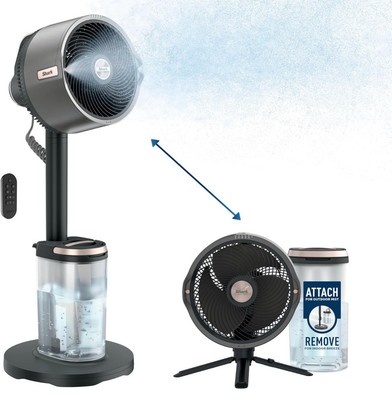 Shark - FlexBreeze Pro Mist - Indoor & Outdoor Fan with Misting System, Corde...