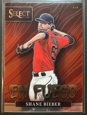 2022 Panini Select - En Fuego Shane Bieber #EF12 
