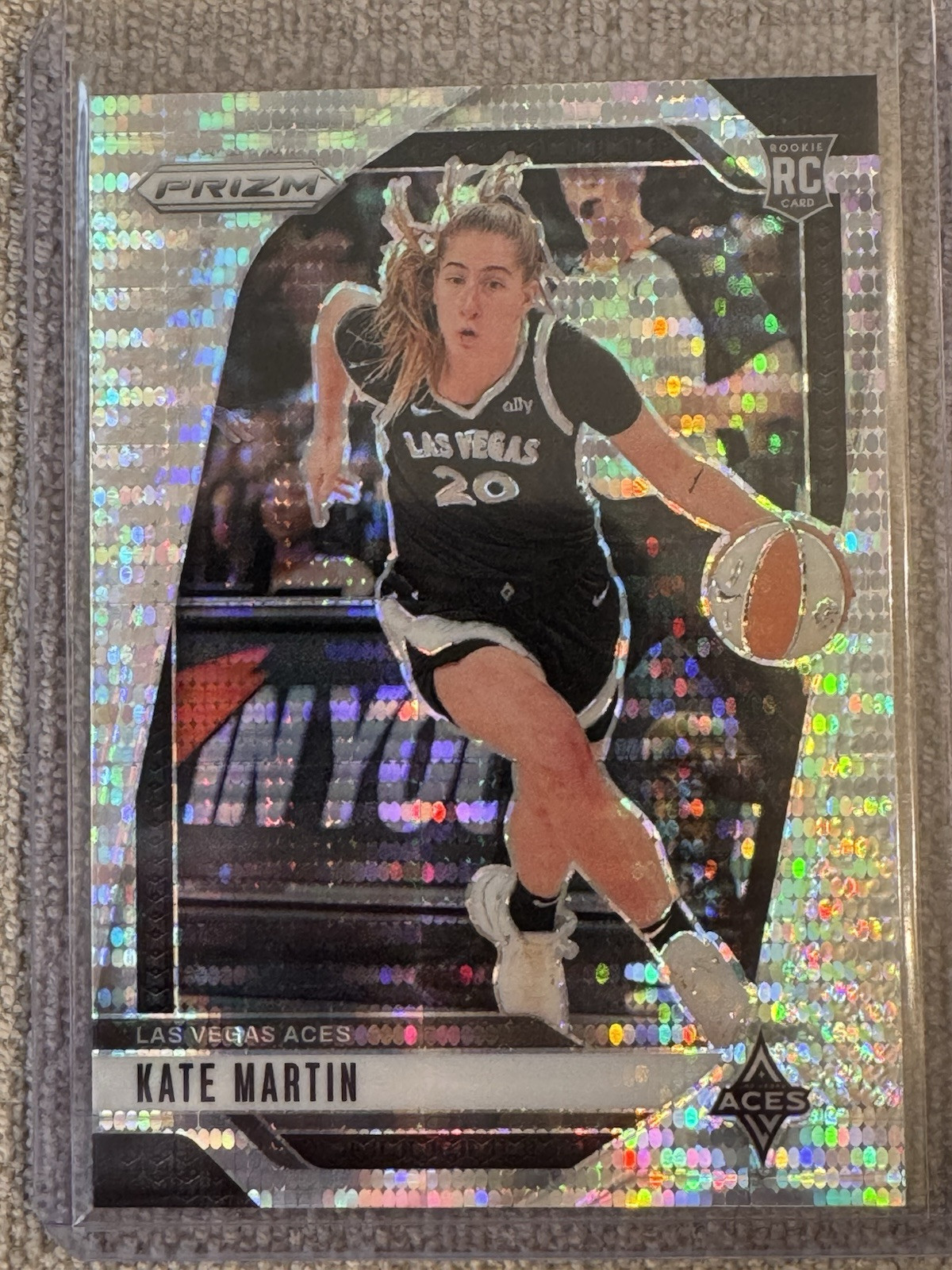 #126 Kate Martin 28/499 RC Rookie Card Pulsar Prizm Aces 2024 Panini Prizm WNBA