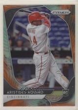 2020 Panini Prizm Tier II Mega Box Cosmic Haze Prizm Aristides Aquino #140 0a4s