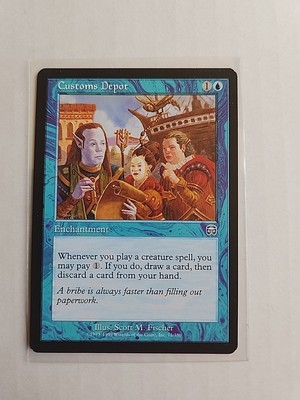 Customs Depot - Mercadian Masques - MTG Magic - Uncommon - Blue ...