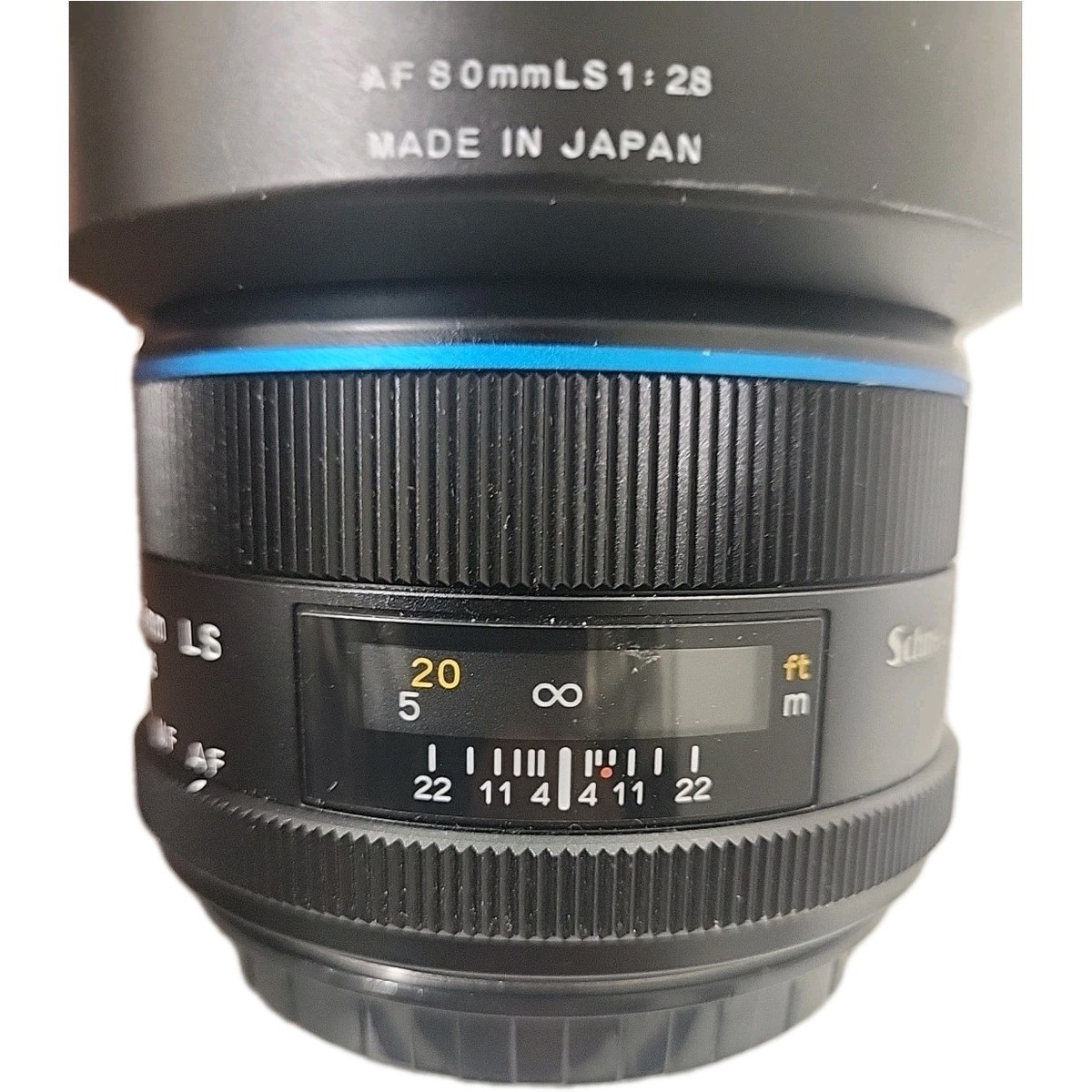 レンズ(単焦点) Schneider 80mm f2.8 LS Blue ring Used Phase One Schneider 80mm f/2.8 LS [Blue Ring] | MPB
