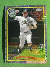 2024 Topps Update - #T89CU-31 Brett Harris RC Silver Pack Mojo Refractor ROOKIE