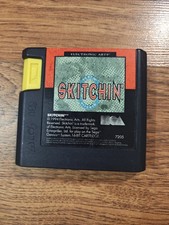Skitchin (Sega Genesis, 1993), Authentic Game Cartridge Only Tested