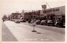 Yerington NV Nevada Street View 1 RPPC Photo ...