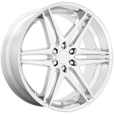 Dub S265 Dirty Dog 26x10 6x135 30mm Chrome Wheel Rim 26 Inch