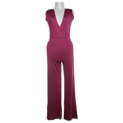 Jumpsuit, Größe: M, Lila, Elasthan/Polyester, Einfarbig, Damen #prZ