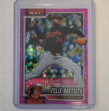 Topps 2026 Series 1 Félix Bautista Pink Holo Foil #128 Baltimore Orioles