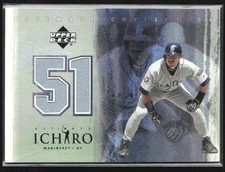 Ichiro Suzuki 2001 Upper Deck Ultimate Collection Jersey #U-I Seattle Mariners