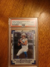 2020 Optic Justin Herbert Elite Series Rookies Psa9