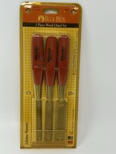 Buck Bros USA Made 3 Piece Wood Chisel Set 40427 