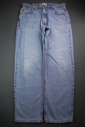 Men's 2010 Levi's 550 Jeans Relaxed Fit Distressed Light Size 36x32 (Msr 35x31) - 第 1/12 張圖片