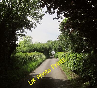 Foto 6x4 Currells Lane Potters Hill vom gleichen Punkt wie [[4506610]] c2015