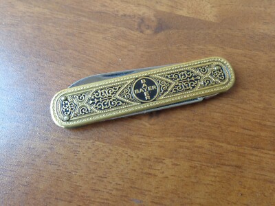 非売品1960年代◇ドイツ バイエル社(BAYER) ゾーリンゲン 2丁出ナイフ