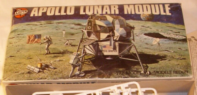 AIRFIX NASA APOLLO LUNAR MODULE MODEL KIT 1:72 BOXED 03013-5