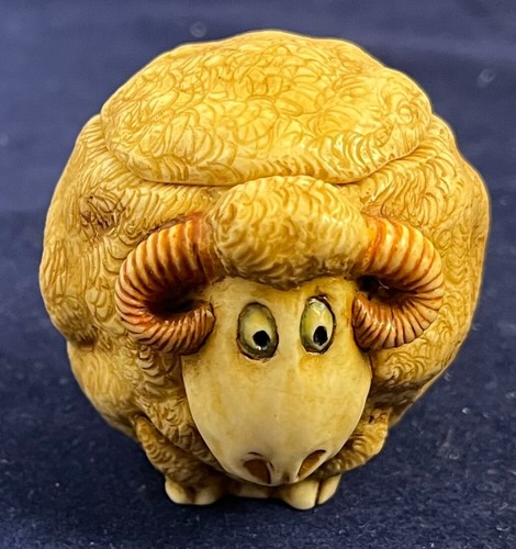 Harmony Kingdom ~ Pot Bellys ~ Tammie ~ NIB ~PBFRA ~ Farmyard ~ Ram - Picture 2 of 9