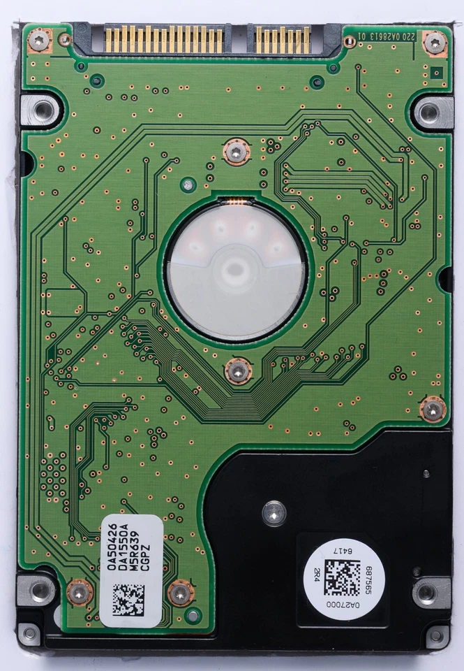 Hitachi 120GB SATA 2.5" Laptop HDD Model HTS541612J9SA00 P/N 0A50686 - Image 2 of 2