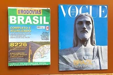 National Map, Vogue Travel Booklet for Brazil